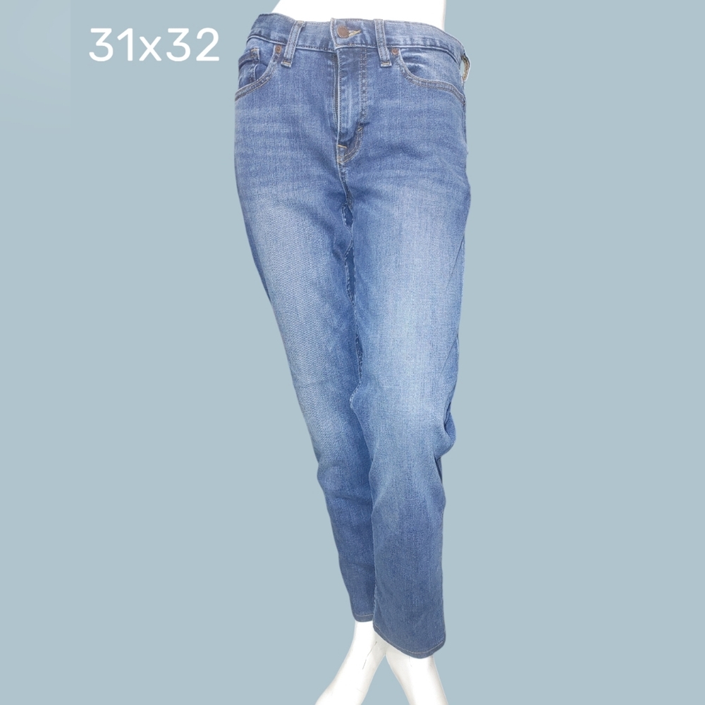 Banana Republic Men's Straight Leg Blue Jeans Size 31 X 32